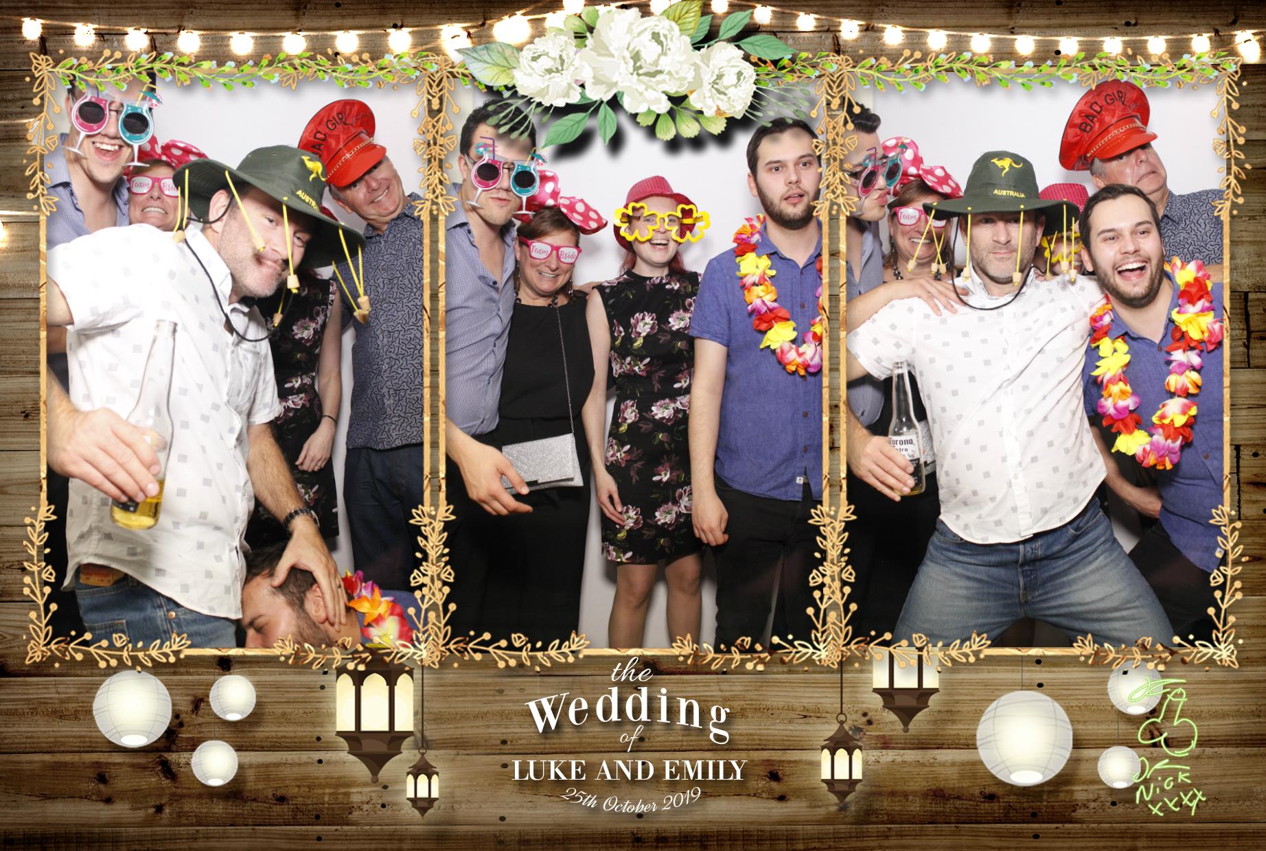 Luke & Emily's Wedding | View more photos from the event at gallery.myphotoboothexperience.co.uk/u/MyPhotoBoothExperienceLtd/Luke-Emilys-Wedding